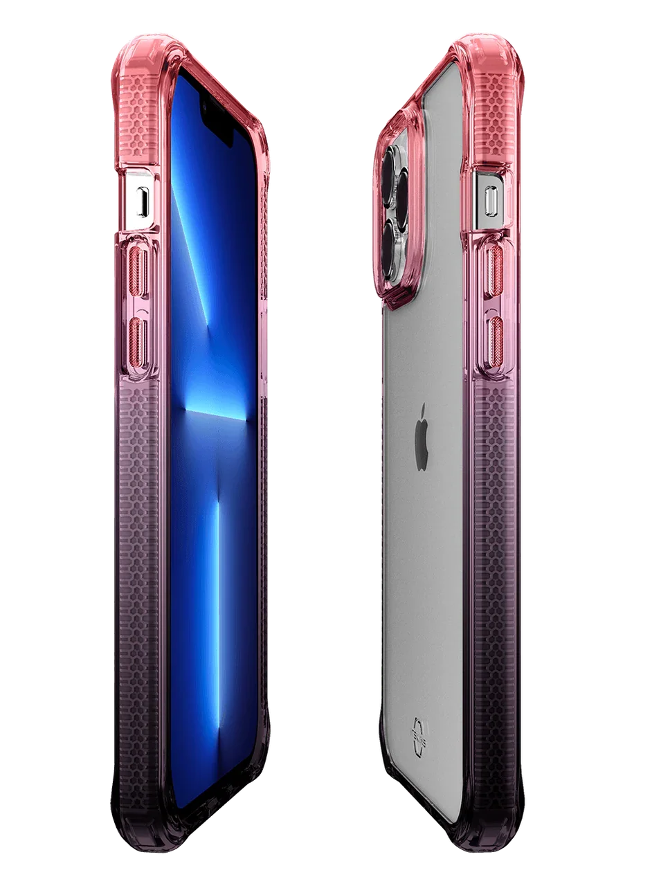 Itskins Supreme Prism iPhone 13 Pro Cover - Light Pink And Grey - Tashqila Itskins Supreme Prism iPhone 13 Pro Cover - Light Pink And Grey - Tashqila